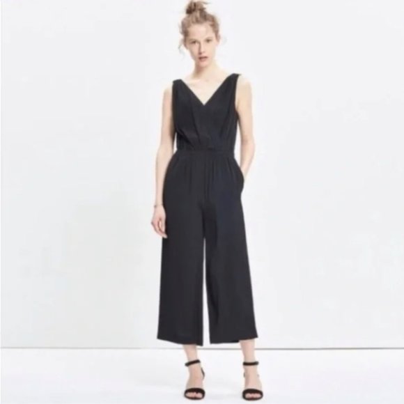 Madewell Starnight Black Jumpsuit - Picture 1 of 5